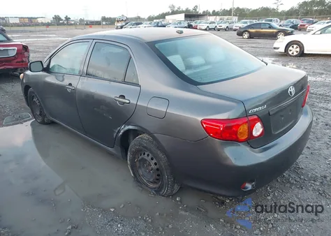2010 Toyota Corolla Le z USA, uszkodzony, nr VIN 2T1BU4EE2AC510222